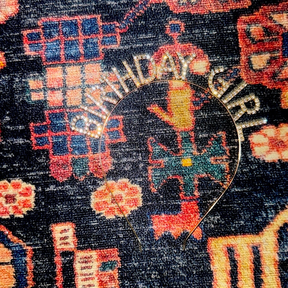 birthday hair accessory